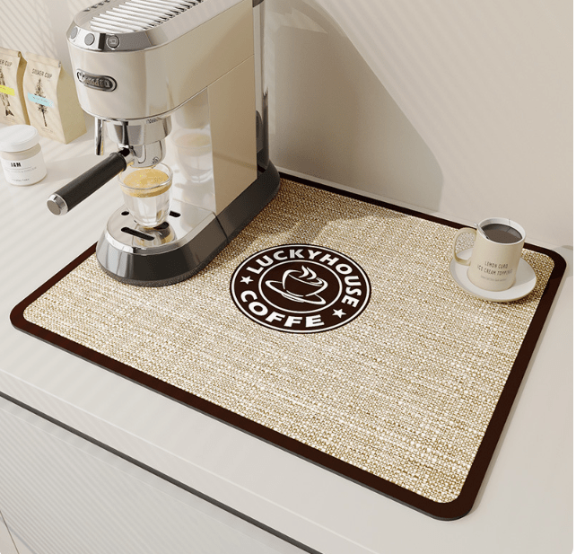 Skanto | SwiftSoak Kitchen Mat – Quick-Dry Diatomaceous Earth Surface for a Hygienic, Tidy Kitchen