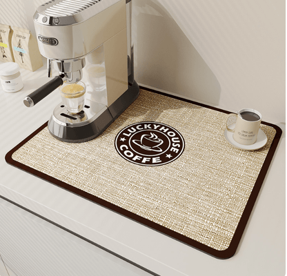 Skanto | SwiftSoak Kitchen Mat – Quick-Dry Diatomaceous Earth Surface for a Hygienic, Tidy Kitchen