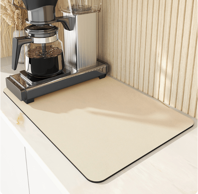 Skanto | SwiftSoak Kitchen Mat – Quick-Dry Diatomaceous Earth Surface for a Hygienic, Tidy Kitchen