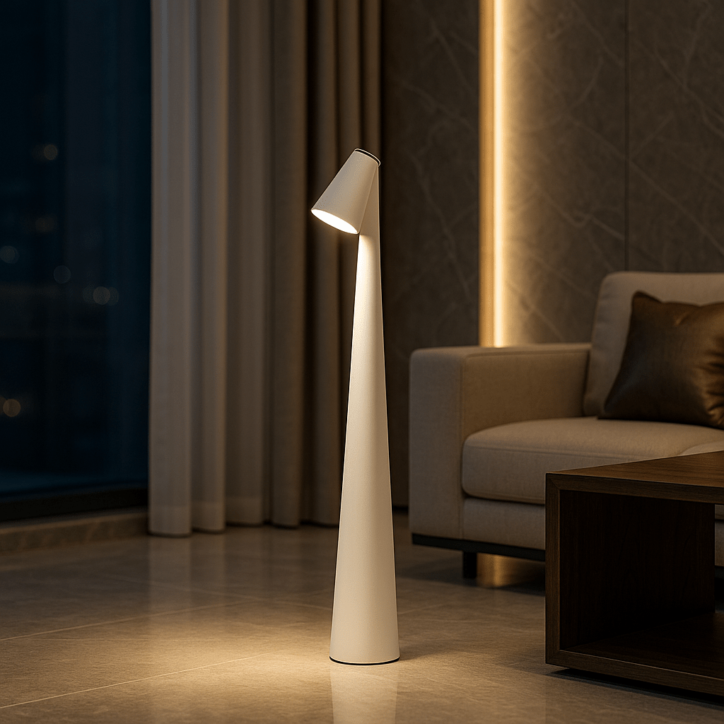 EVOLUCE – Rechargeable Table Lamp with Modern Design & Long Battery Life | Kalsten