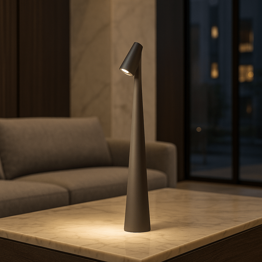 EVOLUCE – Rechargeable Table Lamp with Modern Design & Long Battery Life | Kalsten