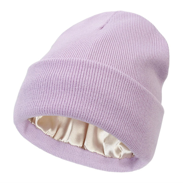 Noor Silk & Wool Winter Hat (Anti-Frizz)