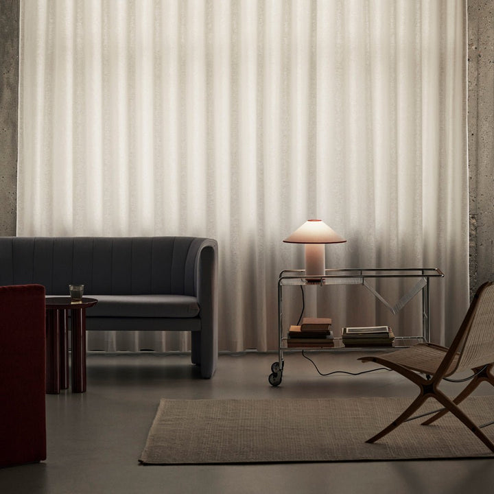 Table lamp with fabric shade – Lunara | Kalsten