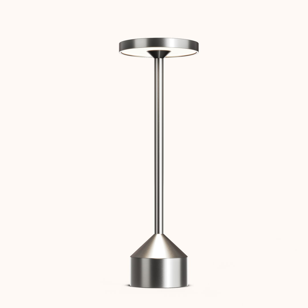 Stockholm Lighting: Elegant Wireless Table Lamp with Dimmer Function Kalsten