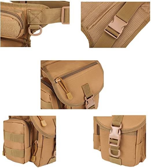 Durable Tactical Drop Leg Bag for Men – Water-Resistant Multi-Pocket Design | Kalsten