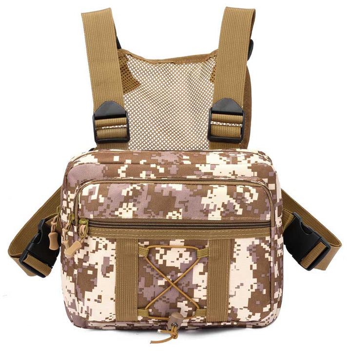 Durable Tactical Chest Rig Bag – Water-Resistant Multi-Pocket Outdoor Gear | Kalsten