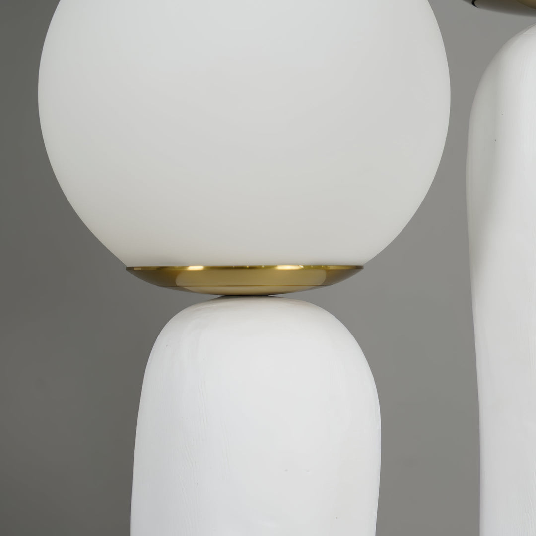 Contemporary Style Table Lamp with Natural Accent | Kalsten