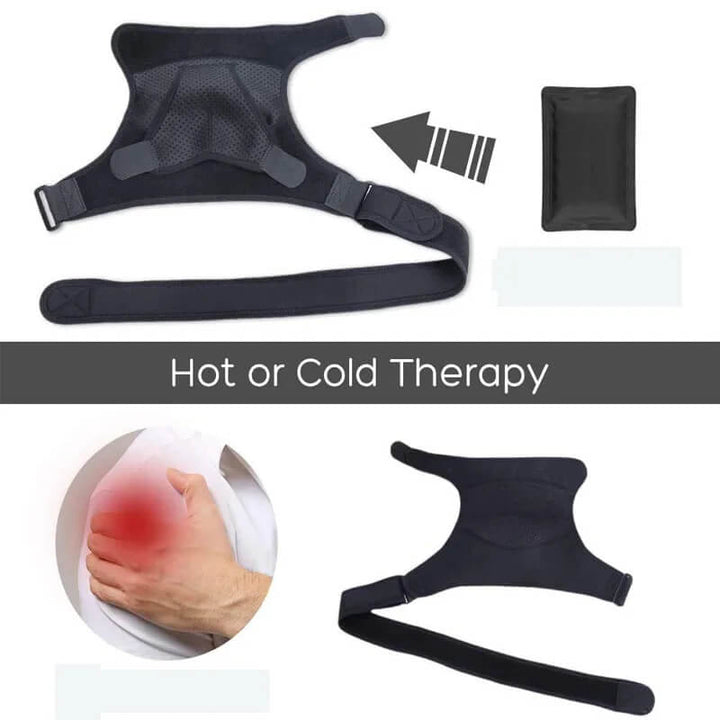 Kalsten | MythicGuard™ | Compression Shoulder Brace for Pain Relief & Support | Adjustable Fit for Sports & Daily Use