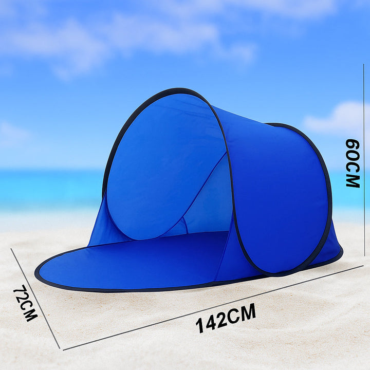 Sun protection tent – Pop-up shade for beach and terrace | Kalsten