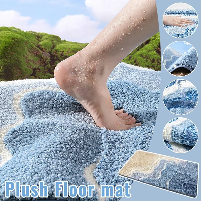 Skanto | TERRALUX – Organic Plush Rug with Ultra-Soft Microfiber and Anti-Slip Base