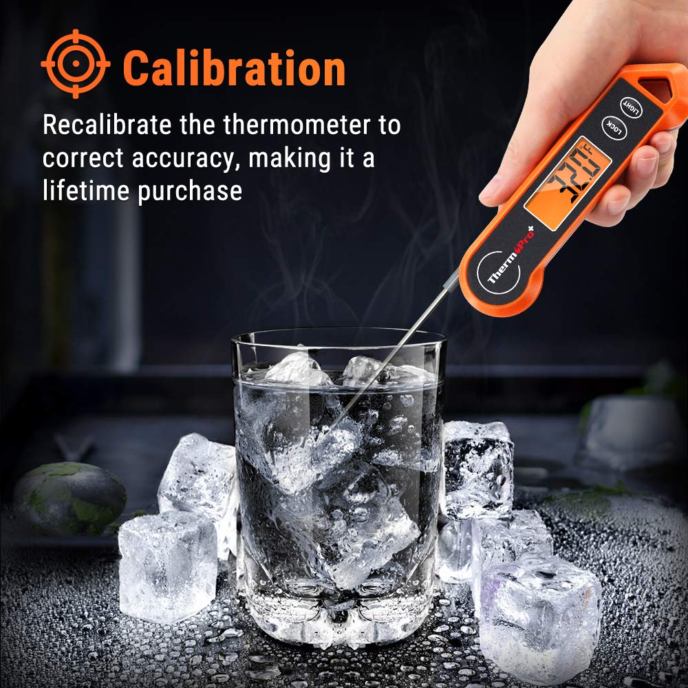BowLift | Digital Meat Thermometer – Waterproof, Instant Read & Ambidextrous Design