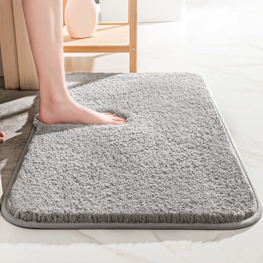 Kalsten | SoftStep Luxury Bath Mat – Extra Thick Microfiber Mat with Non-Slip and High Absorption