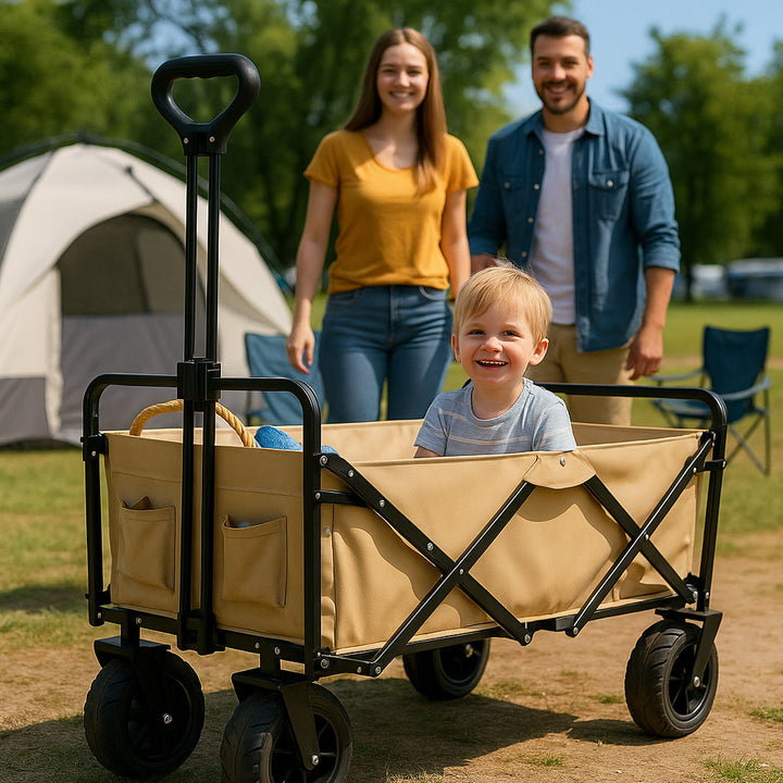 Trolley, large model - foldable - for every terrain | Kalsten