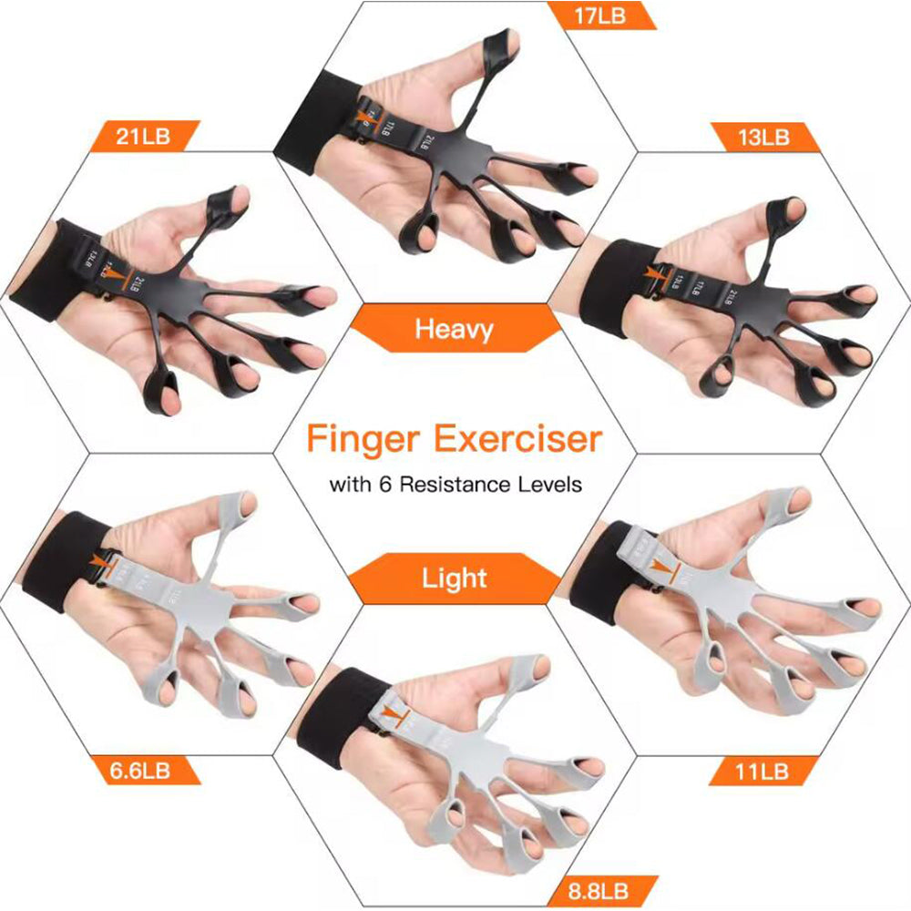 Finger trainer with 3 different resistances | Kalsten