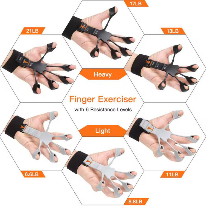Finger trainer with 3 different resistances | Kalsten