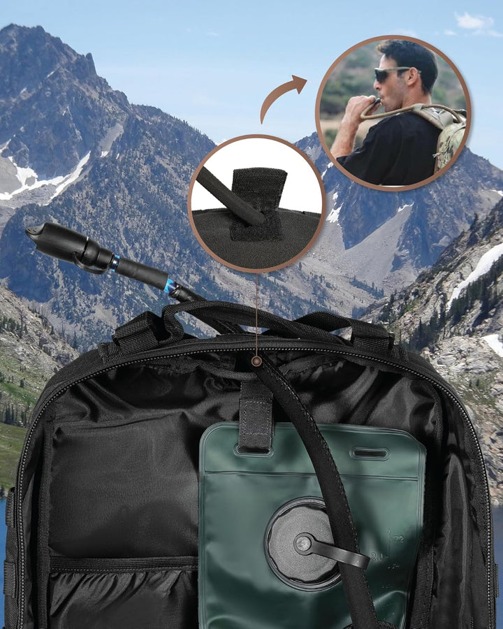 35L Outdoor Tactical Backpack with Molle System and Laptop Storage | Kalsten