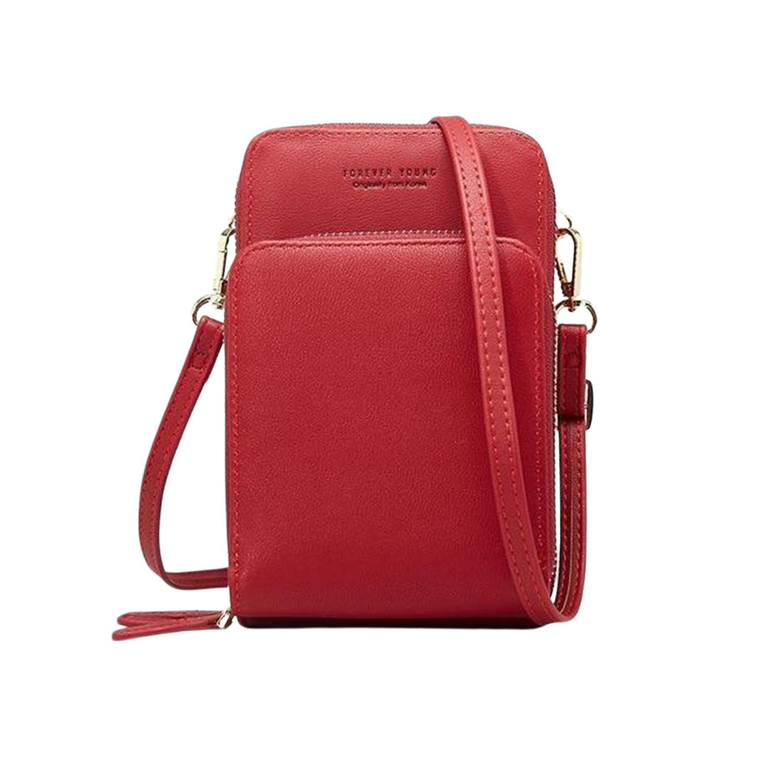 Kalsten | Triple Secure Leather Phone Purse: Elegance Meets Practicality
