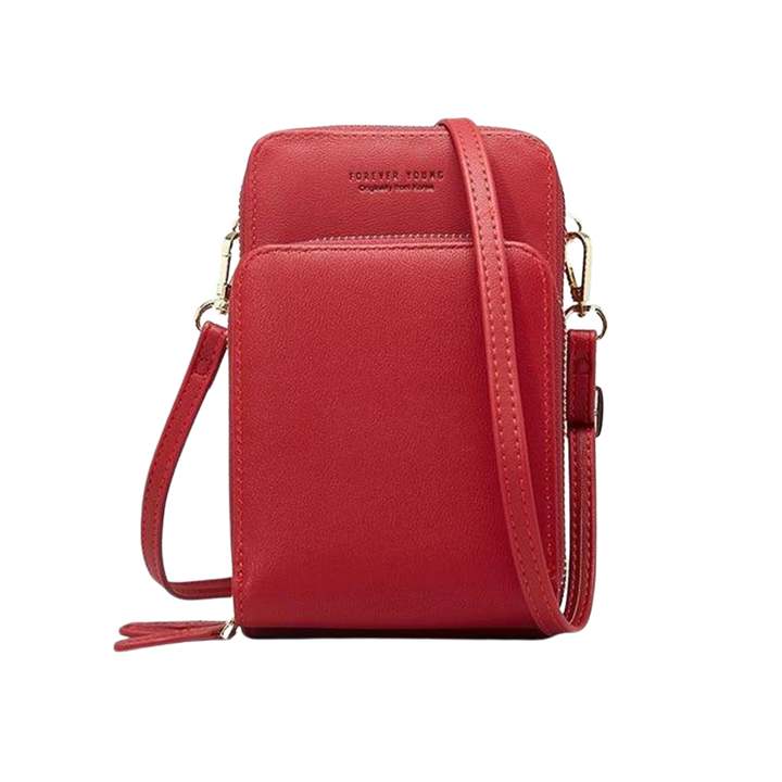 Kalsten | Triple Secure Leather Phone Purse: Elegance Meets Practicality