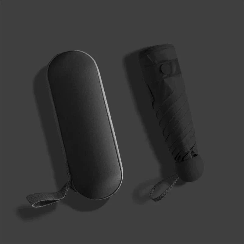 Kalsten | Travel Umbrella Compact Lightweight Portable UK Strong Waterproof Folding Umbrellas With 6 Rib Reinforced