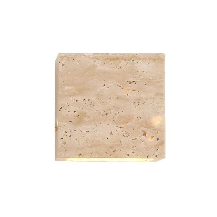 Travertine Wall Lamp – Warm Elegant Lighting