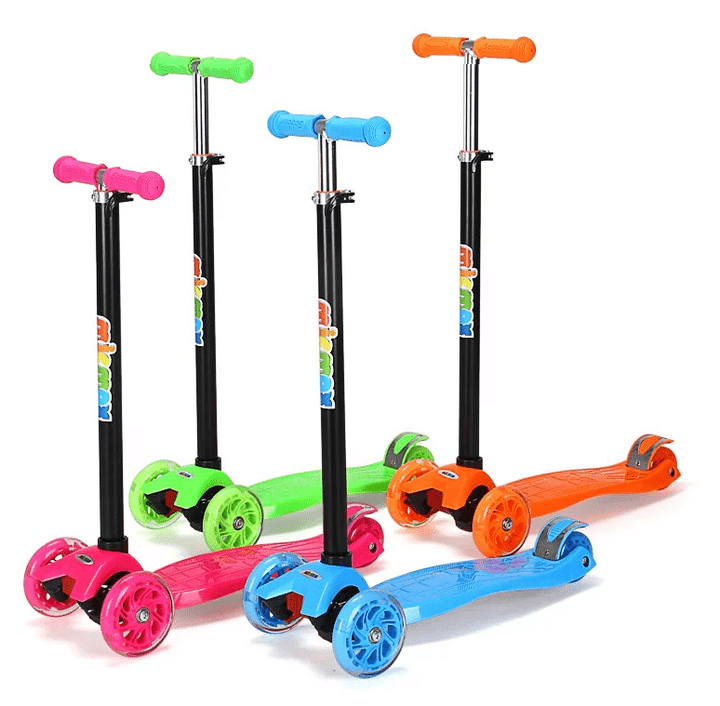 Roller 3 wheels with LED light (Blue or Pink) | Kalsten