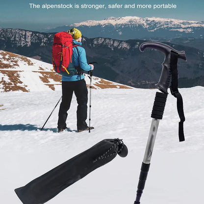 TrekPixin Adjustable T-Handle Hiking Poles | Karnz