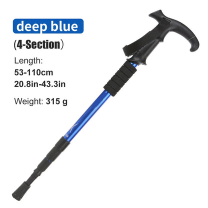 TrekPixin Adjustable T-Handle Hiking Poles | Karnz