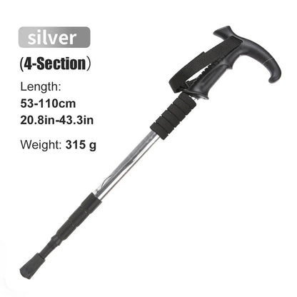 TrekPixin Adjustable T-Handle Hiking Poles | Karnz