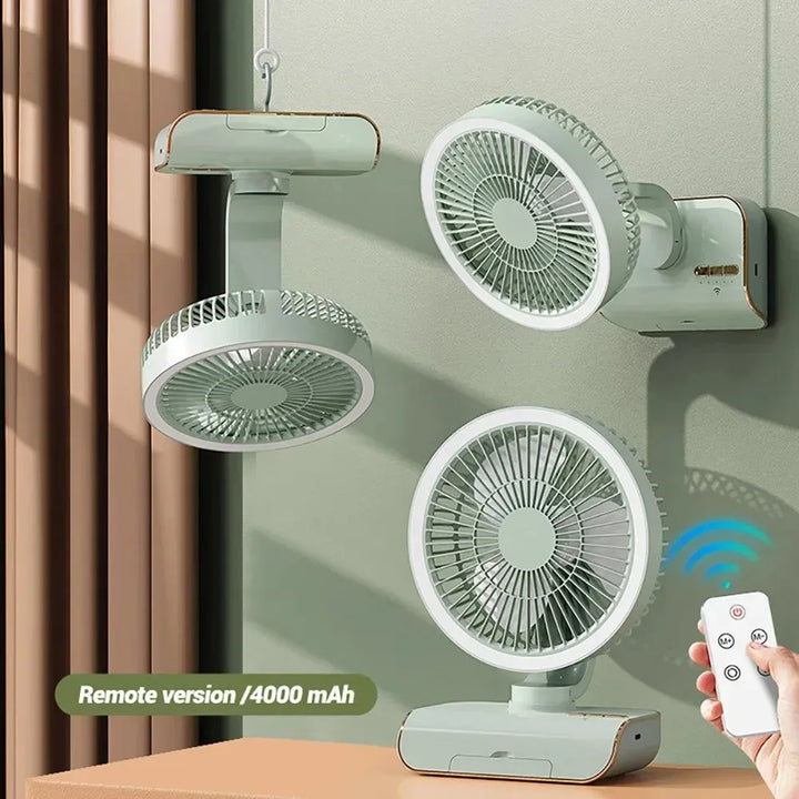 4000mAh Portable Air Conditioner Fan – Multi-Mode Silent Cooling Fan for Home & Camping | Kalsten