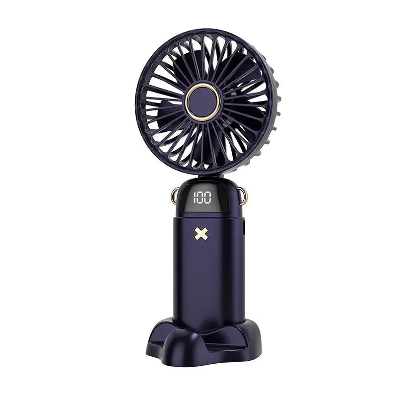 Aromatherapy Handheld Mini Fan – Foldable, Portable & USB Rechargeable | Kalsten