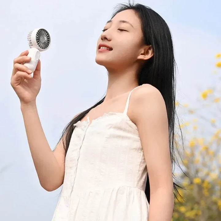 Mini Portable USB Fan – 3-Speed Handheld Cooling for Office, Travel & Camping | Kalsten