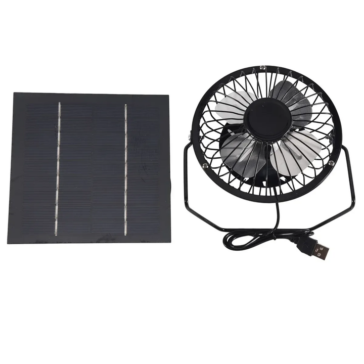 Mini Solar-Powered Ventilation Fan – 5W Portable Exhaust Fan for Offices & Outdoors | Kalsten