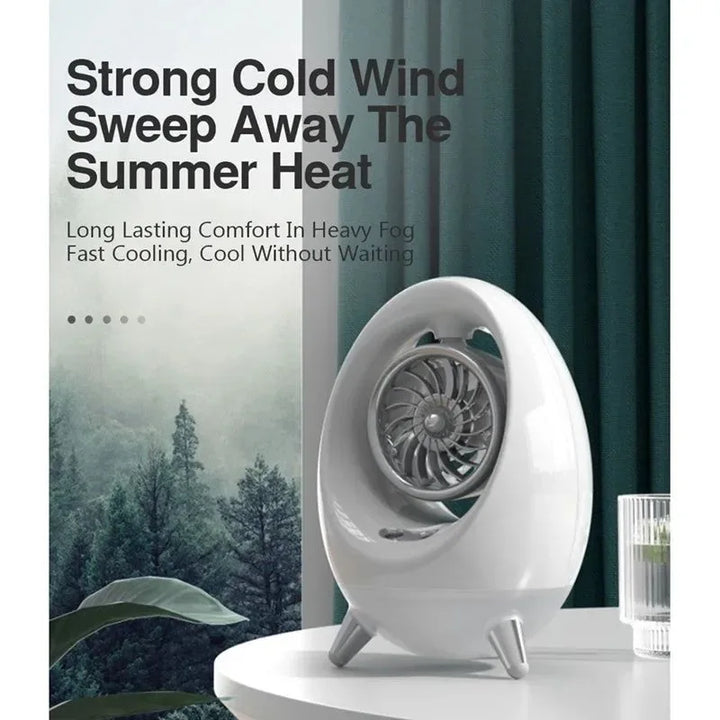 Portable Air Conditioner Air Cooler Fan - 2000mAh USB Fan for Office, Home, Camping, Travel | Kalsten