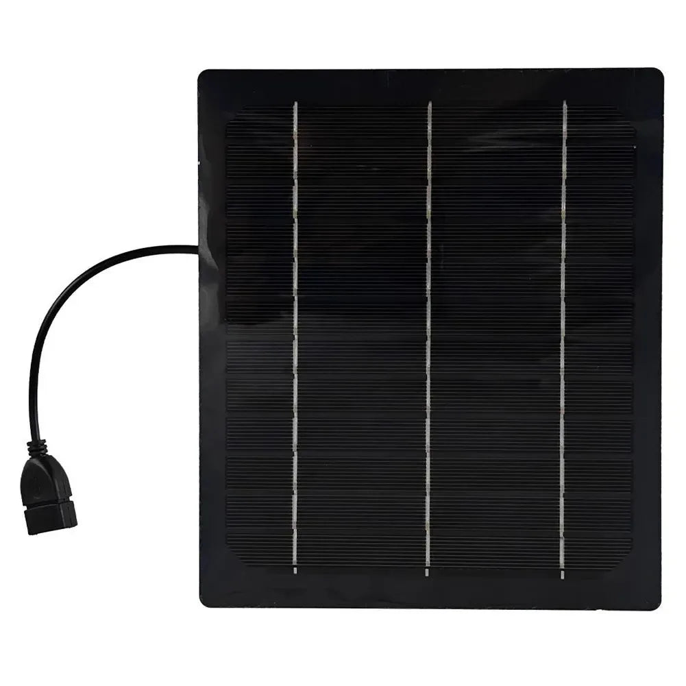 Solar Powered Camping Fan with USB - Portable Solar Fan for Outdoor Camping, Hiking, Fishing, Travel | Kalsten