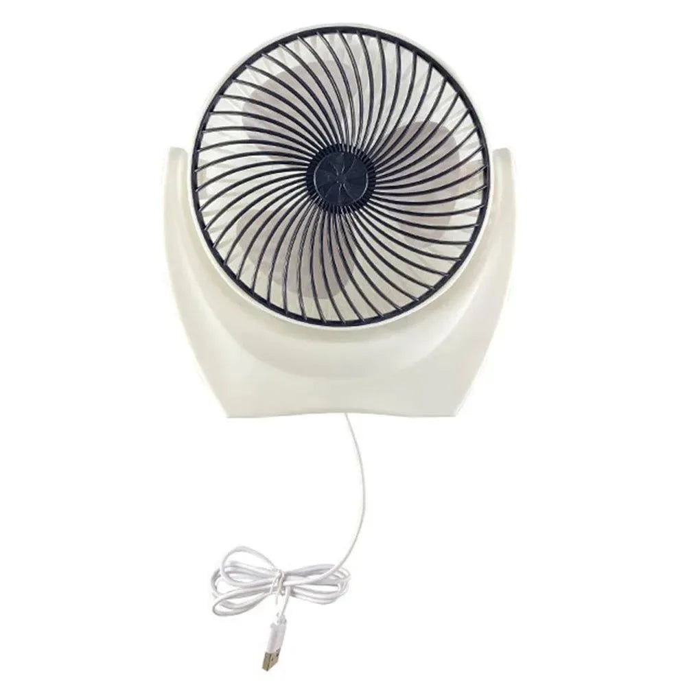 Solar Powered Camping Fan with USB - Portable Solar Fan for Outdoor Camping, Hiking, Fishing, Travel | Kalsten
