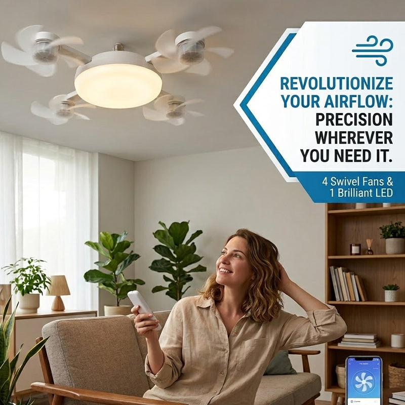 Remote Control Ceiling Fan Light Bulb | Kalsten