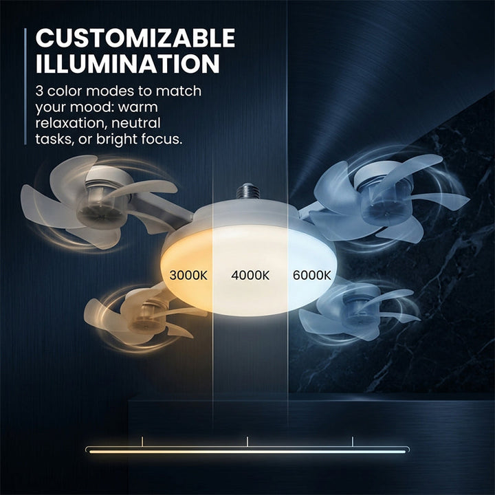 Remote Control Ceiling Fan Light Bulb | Kalsten