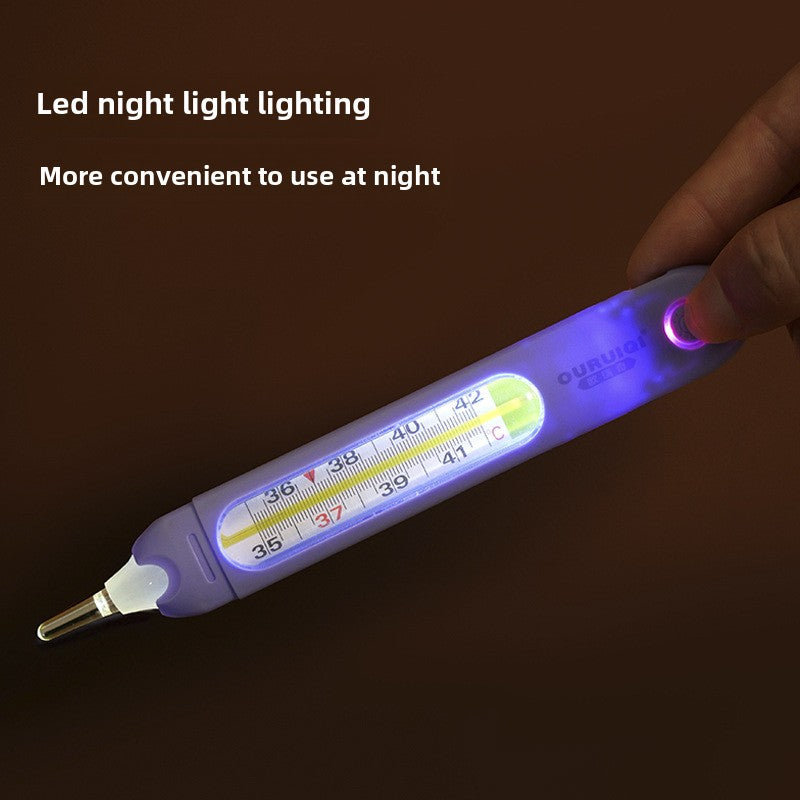 Kalsten | Portable Rechargeable Thermometer with LED Display and Wrist Strap