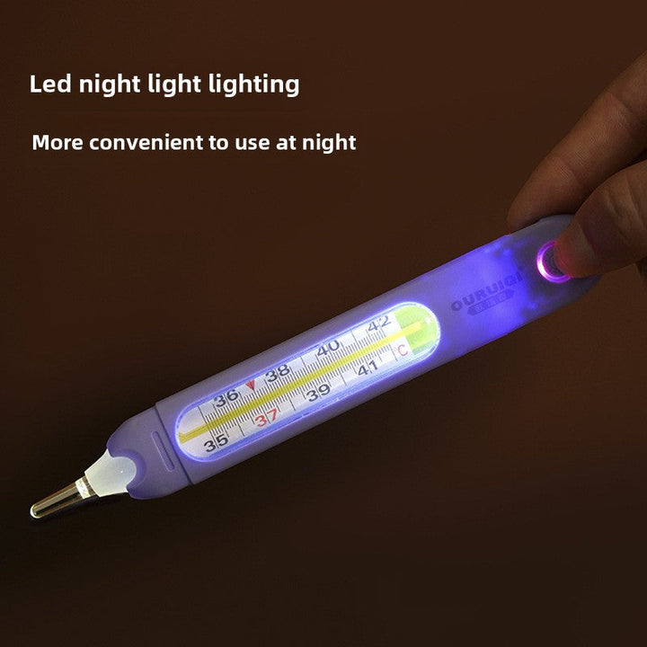 Kalsten | Portable Rechargeable Thermometer with LED Display and Wrist Strap
