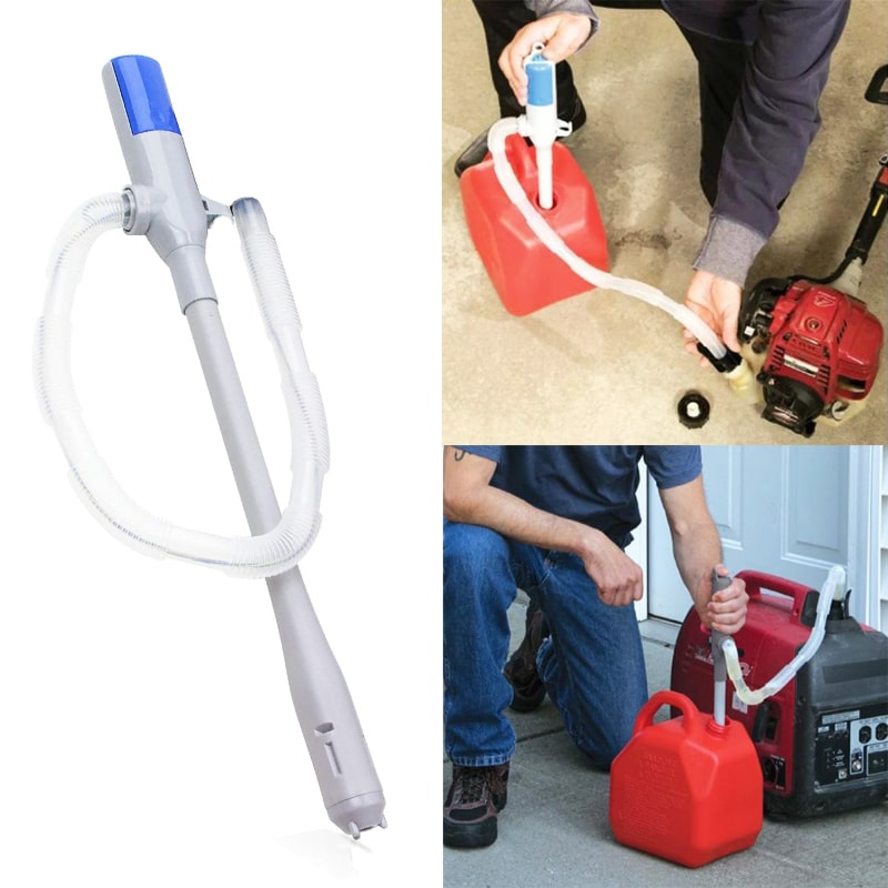 Battery-operated pump for gasoline, diesel, and other liquids | Kalsten