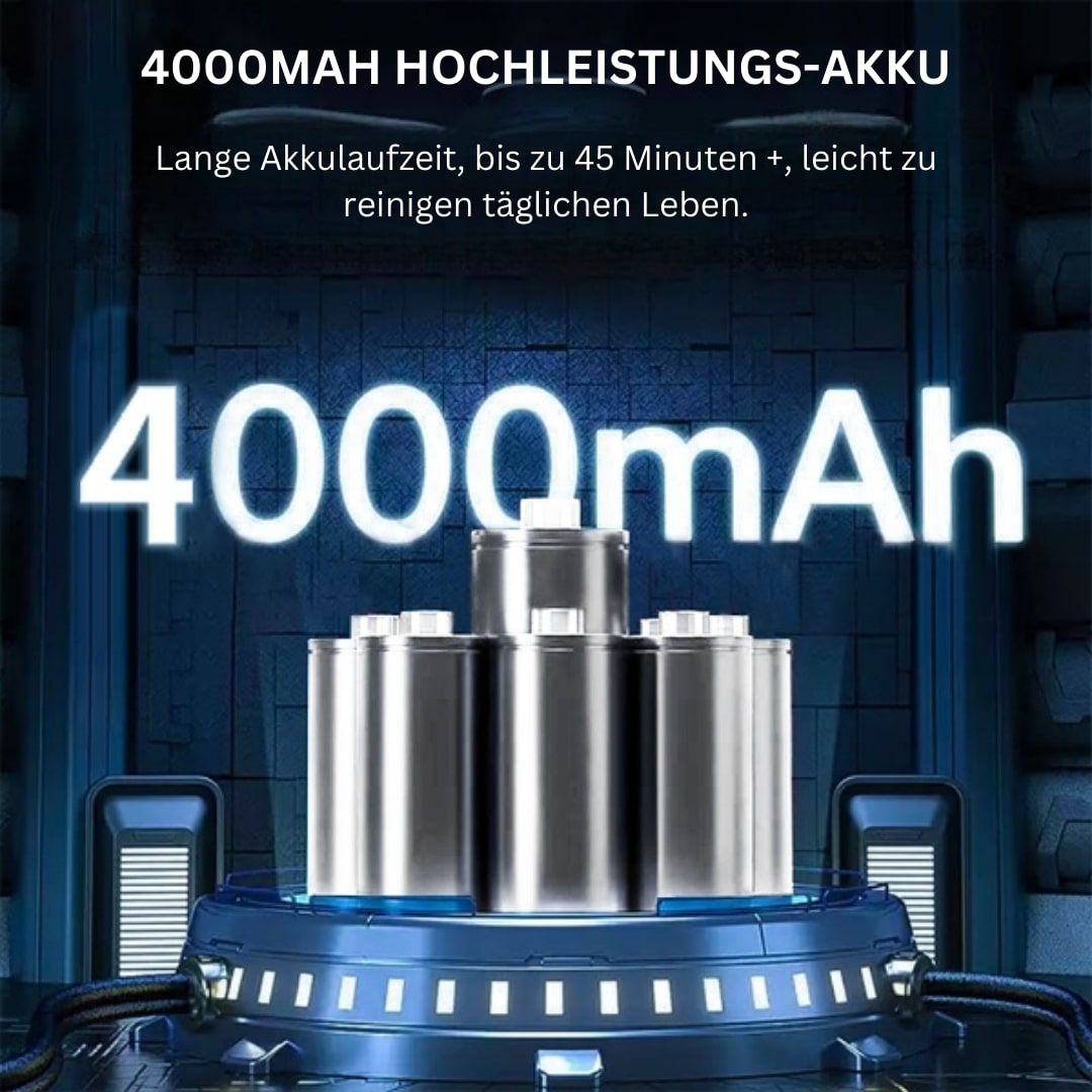 Cordless vacuum cleaner for car and home – TurboClean | Kalsten