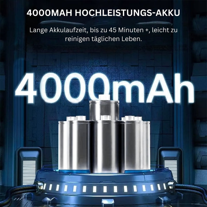 Cordless vacuum cleaner for car and home – TurboClean | Kalsten