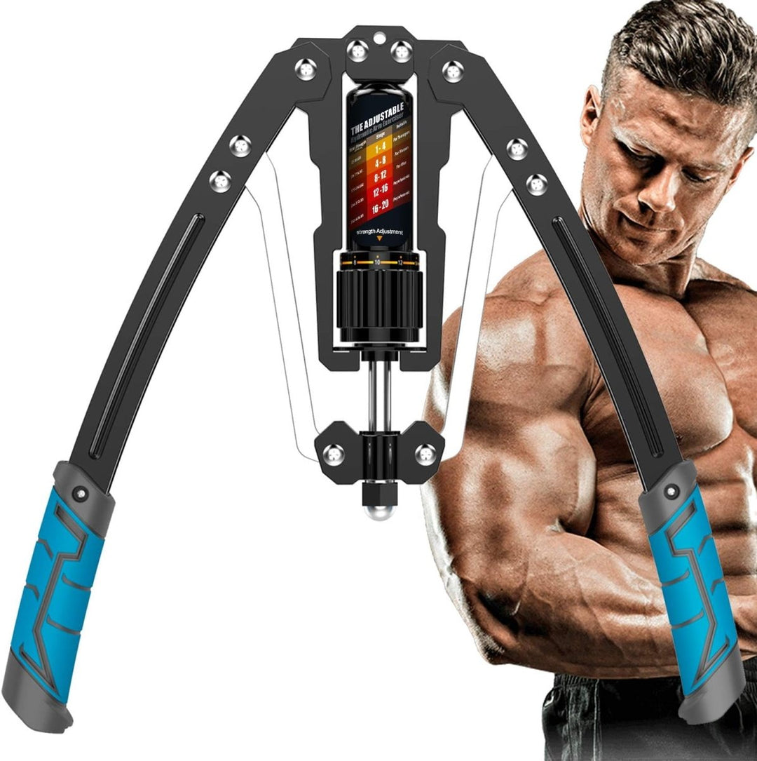 Kalsten | TwisterPro Adjustable Hydraulic Arm Trainer – 10–200 kg Resistance – Upper Body Strength Training for Arms, Chest & Shoulders