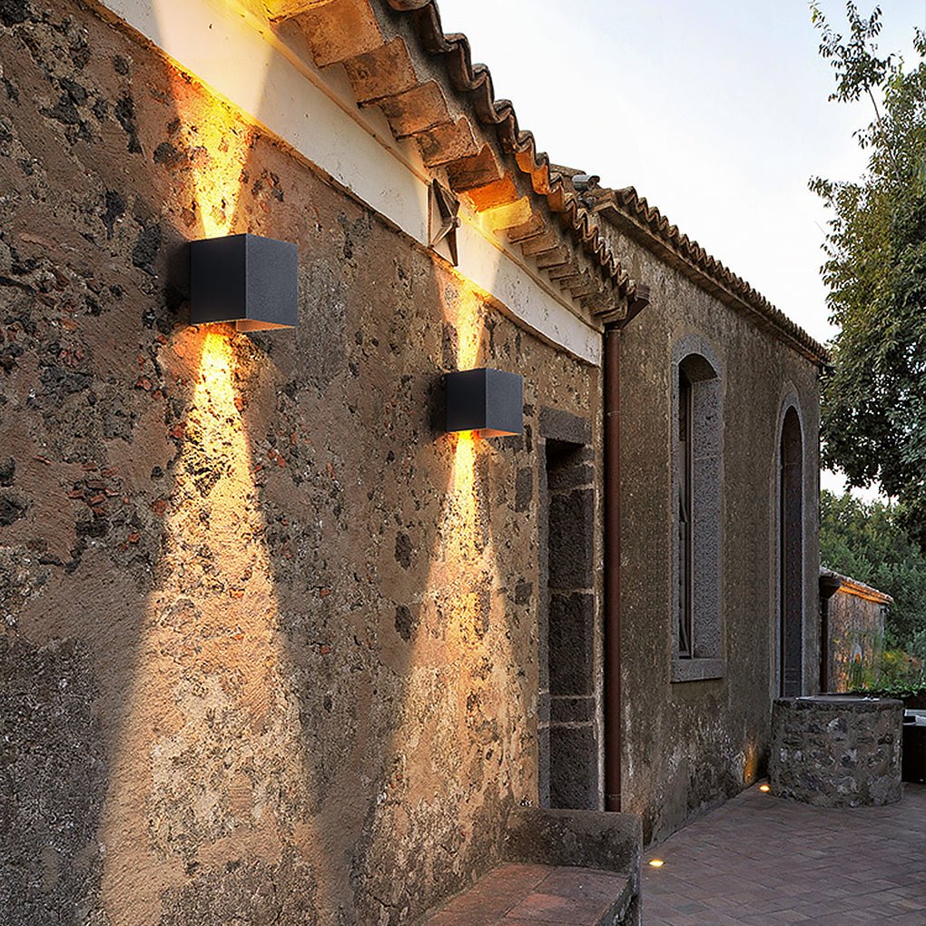 Up down Lighting Waterproof Adjustable Beam Angle Outdoor Wall Lights | Kalsten