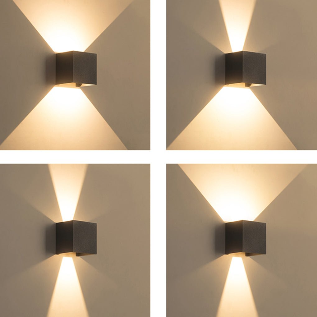 Up down Lighting Waterproof Adjustable Beam Angle Outdoor Wall Lights | Kalsten