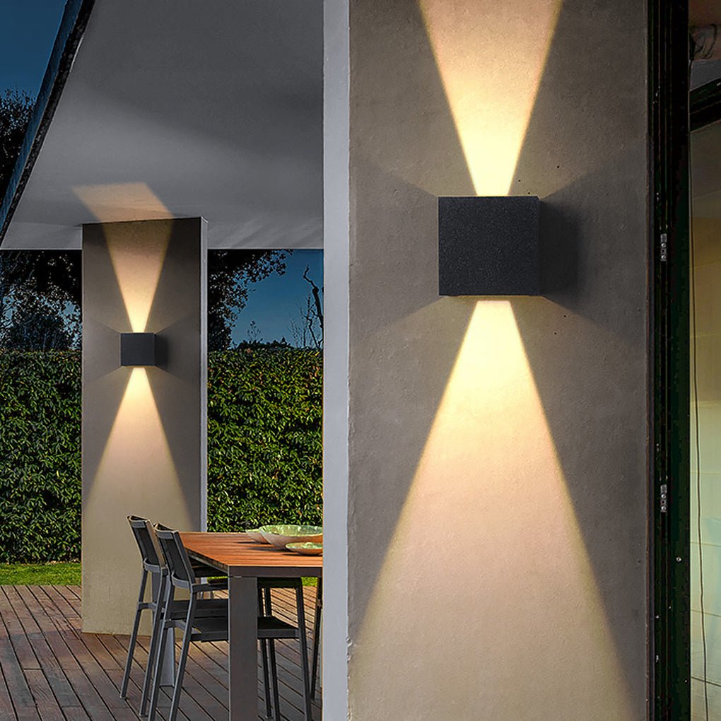 Up down Lighting Waterproof Adjustable Beam Angle Outdoor Wall Lights | Kalsten