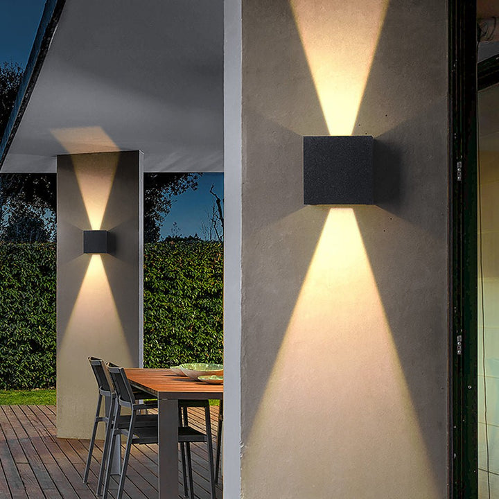 Up down Lighting Waterproof Adjustable Beam Angle Outdoor Wall Lights | Kalsten