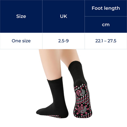 Thermal Socks – Magnetic Therapy – Breathable Slimming Thermal Socks for Cold Feet – Boosts Circulation & Comfort Skanto