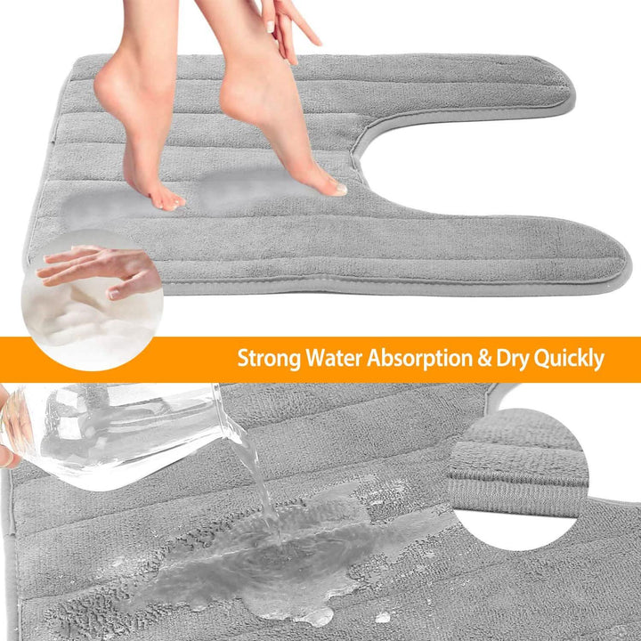 Kalsten | U-shaped non-slip toilet mat