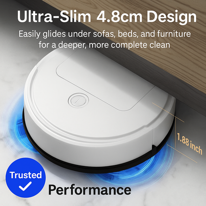 BowLift | 3-in-1 Robot Vacuum Cleaner | Powerful Suction, Smart Navigation & Ideal for Pet Owners and Busy Households